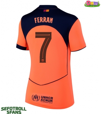 Barcelona Ferran Torres #7 Tredje Tröja Kvinnor 2025-26 Kortärmad